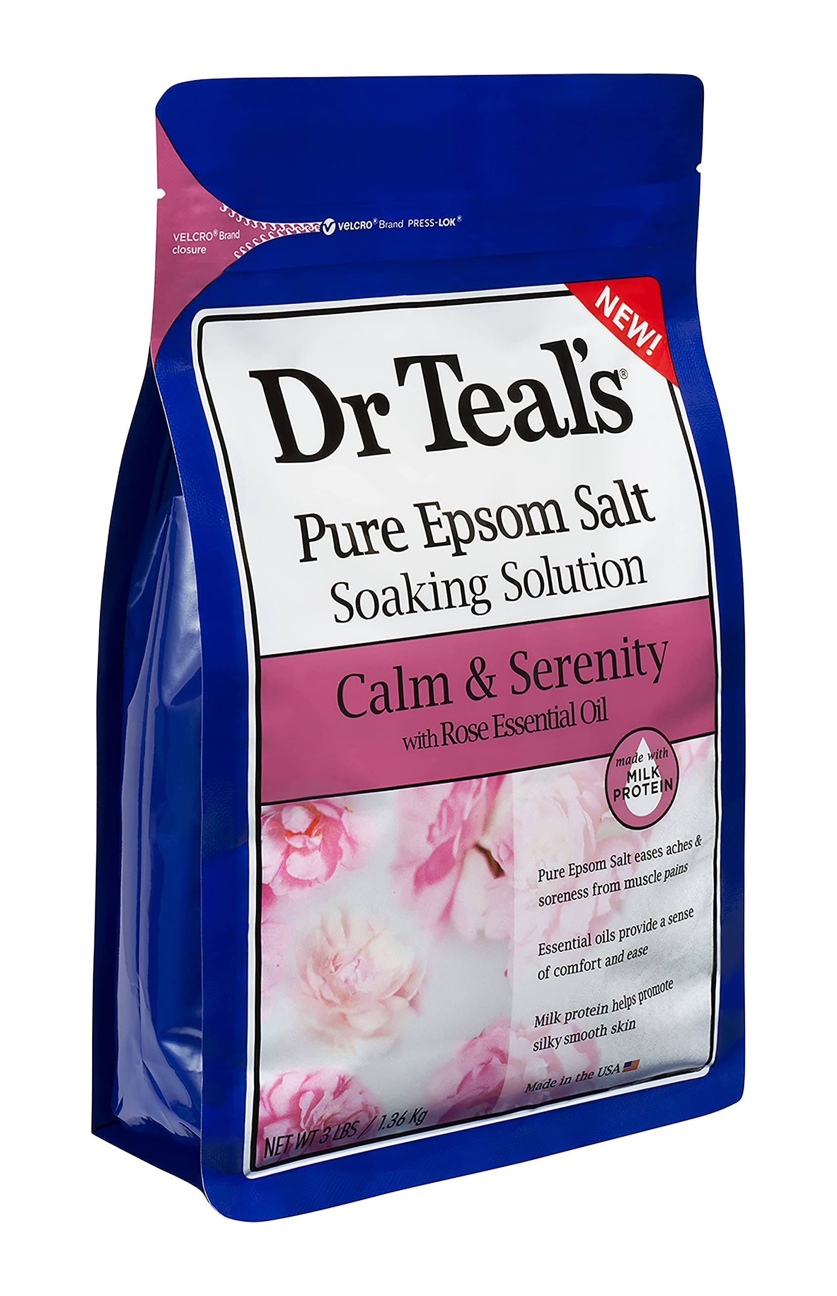 Dr Teal's Rituel Bain Spa transforme votre baignoire en espace de détente.