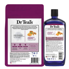 Sel-epsom pur Dr Teal's, bienfaits minéraux pour la détente.