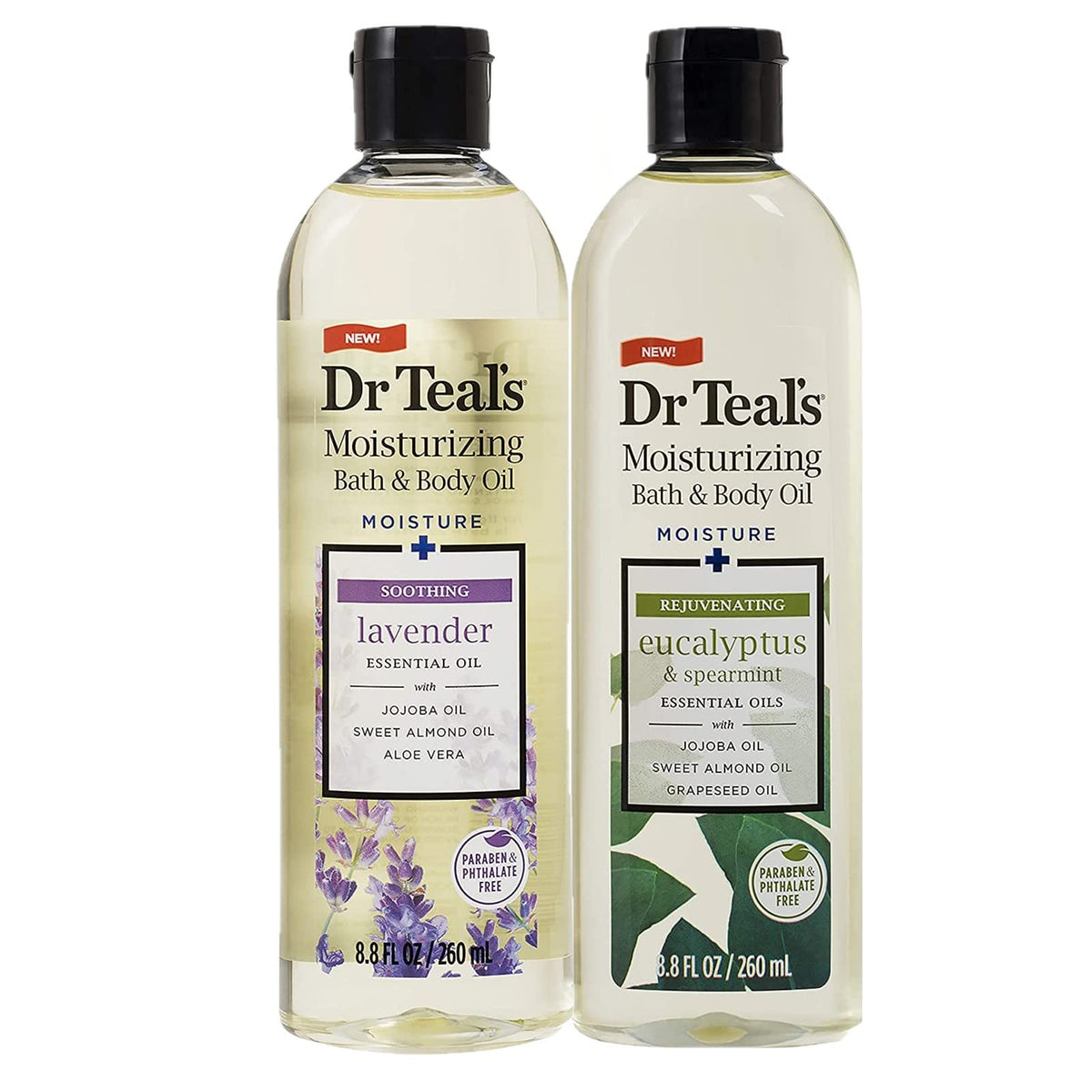 Dr Teal's Lavande – set cadeau avec huile de bain pour hydratation et détente.