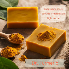 Dr. Turmeric antioxydants curcuma, protection quotidienne de l'épiderme