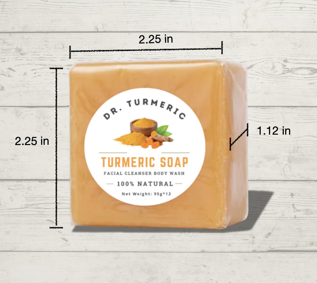 Dr. Turmeric utilisation quotidienne, douche efficace avec savon curcuma