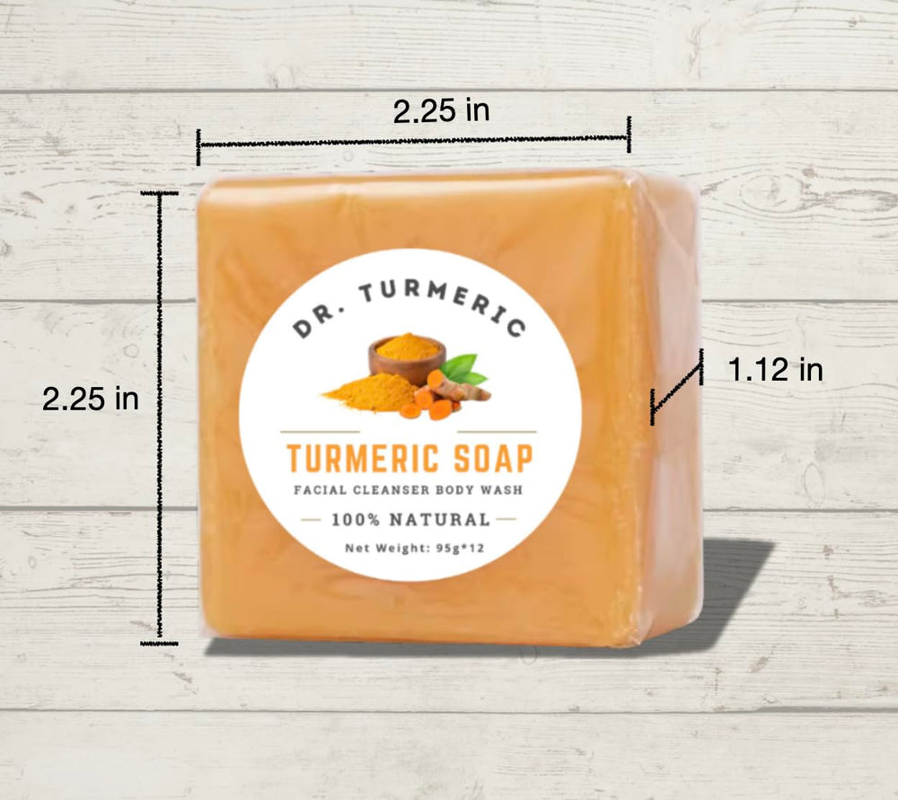 Dr. Turmeric utilisation quotidienne, douche efficace avec savon curcuma