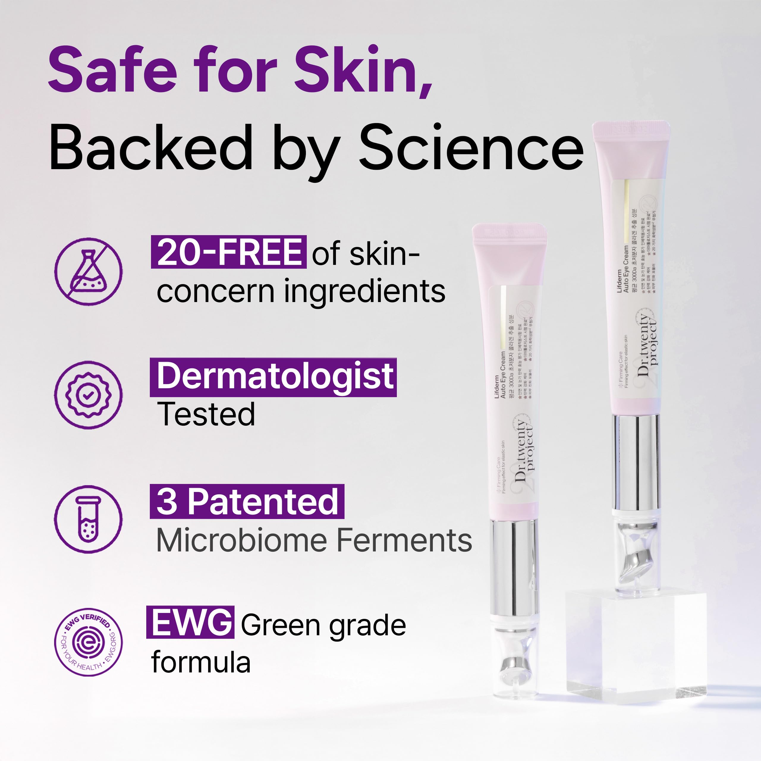 Dr.twentyproject Lifderm emballage — présentation soignée et pratique.
