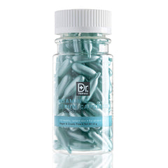 Dr. Wellness Bouteille de capsules sérum vitamine E, hydratation et éclat cutané.