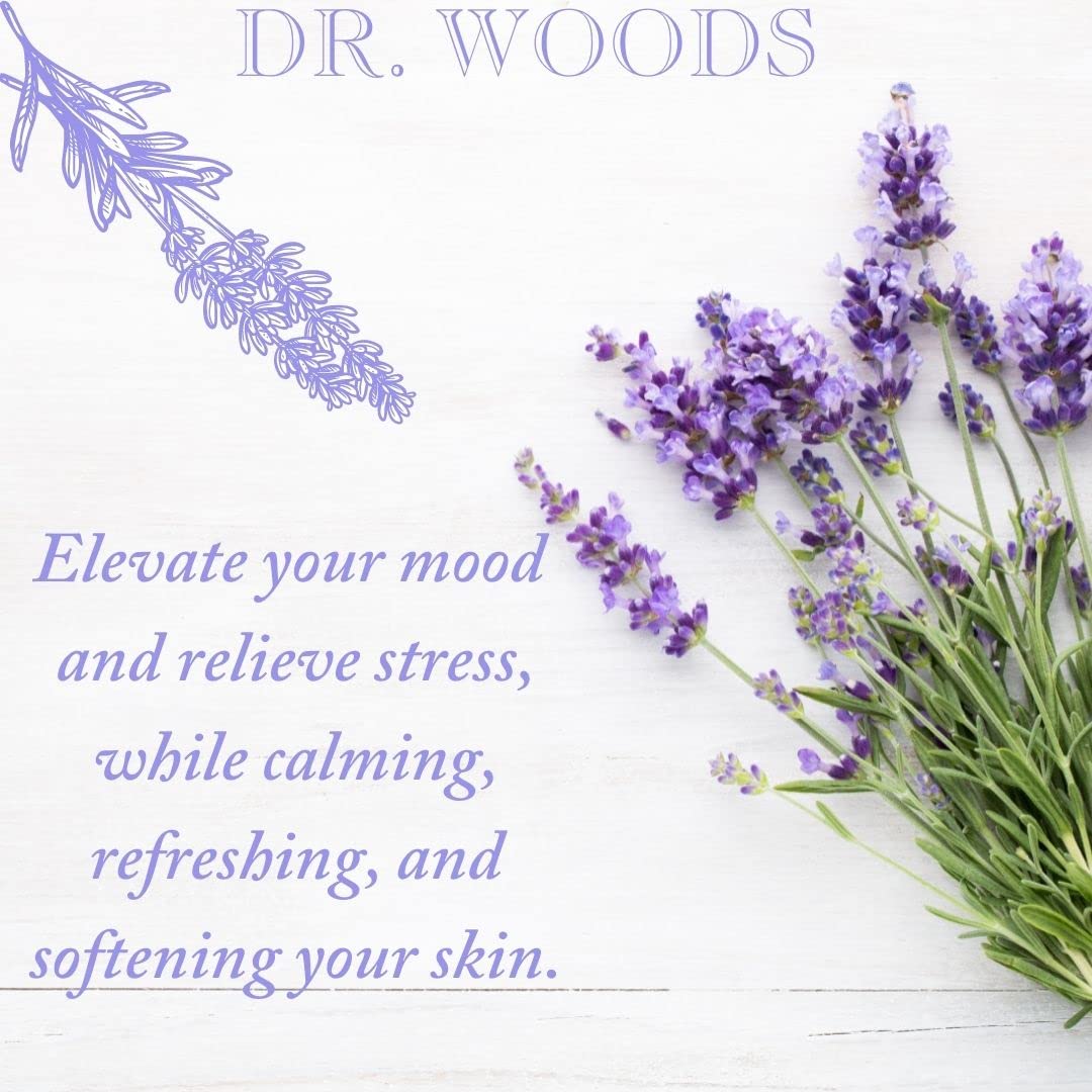 Dr. Woods soin huile olive vitamine E, nourrissant pour visage et corps.
