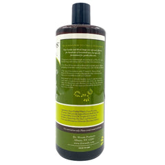 Dr. Woods Savon Castile à l'arbre à thé—mousse généreuse pour lavage doux.