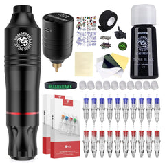Dragonhawk Atom Pen dans la main pour tracer des contours précis.