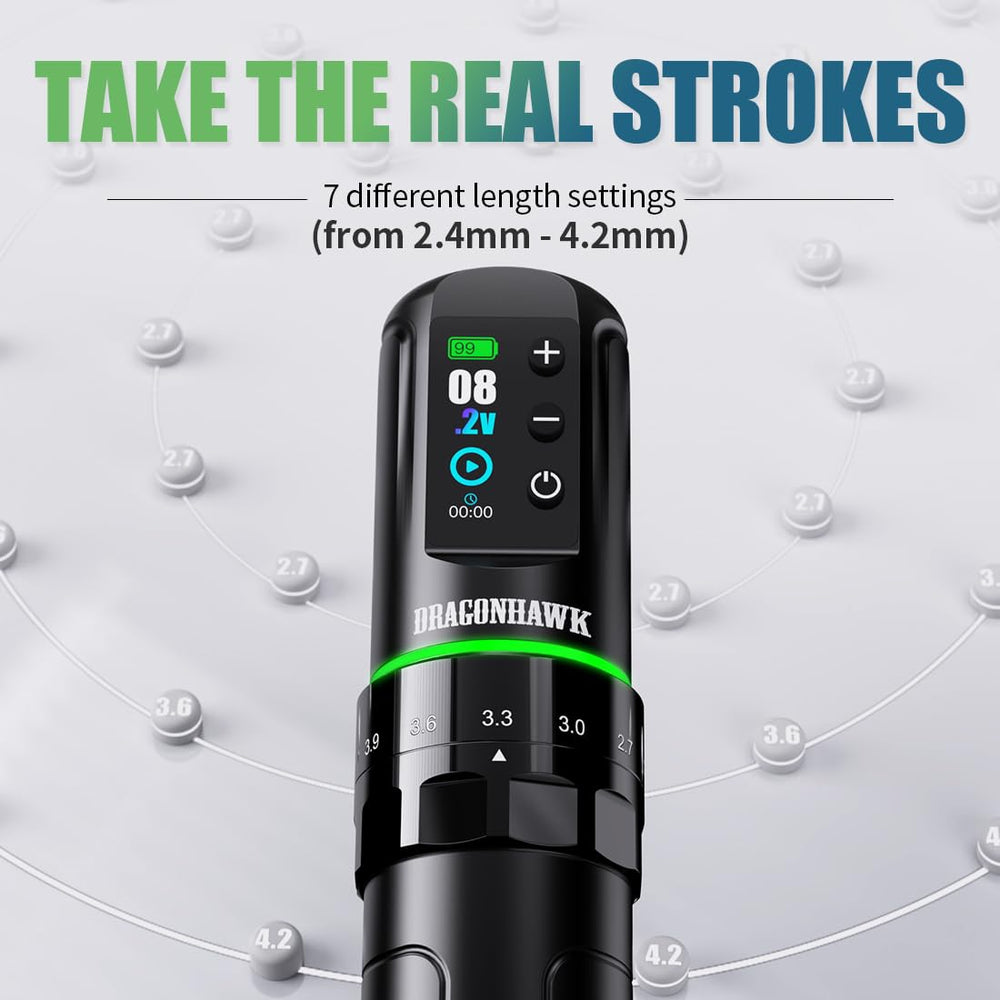 Dragonhawk L3 — poignée 32 mm pour une prise en main confortable
