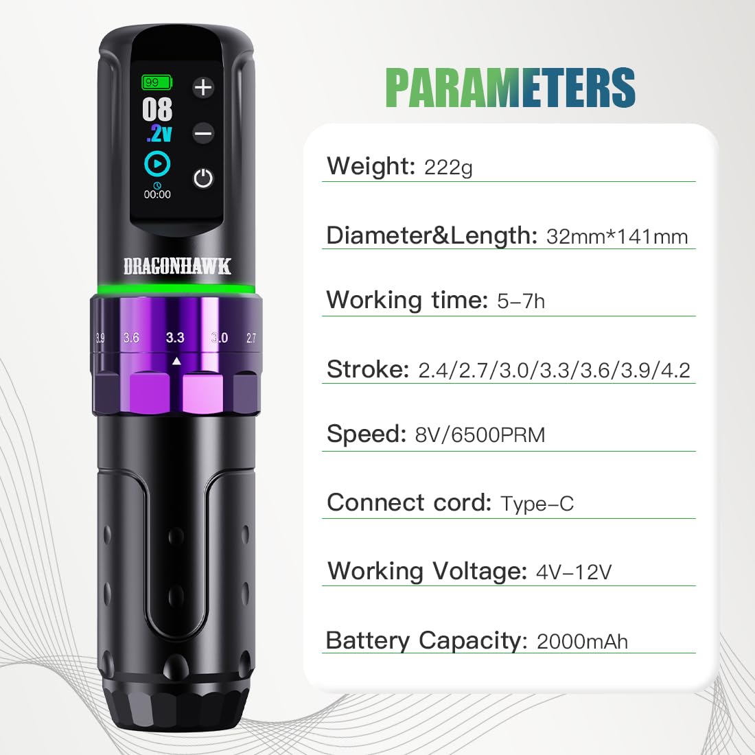 Dragonhawk L3 Kit précision en ligne et ombrage