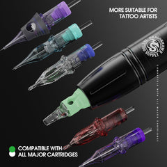 Dragonhawk S11, stylo-tattoo polyvalent, ergonomie et stabilité.