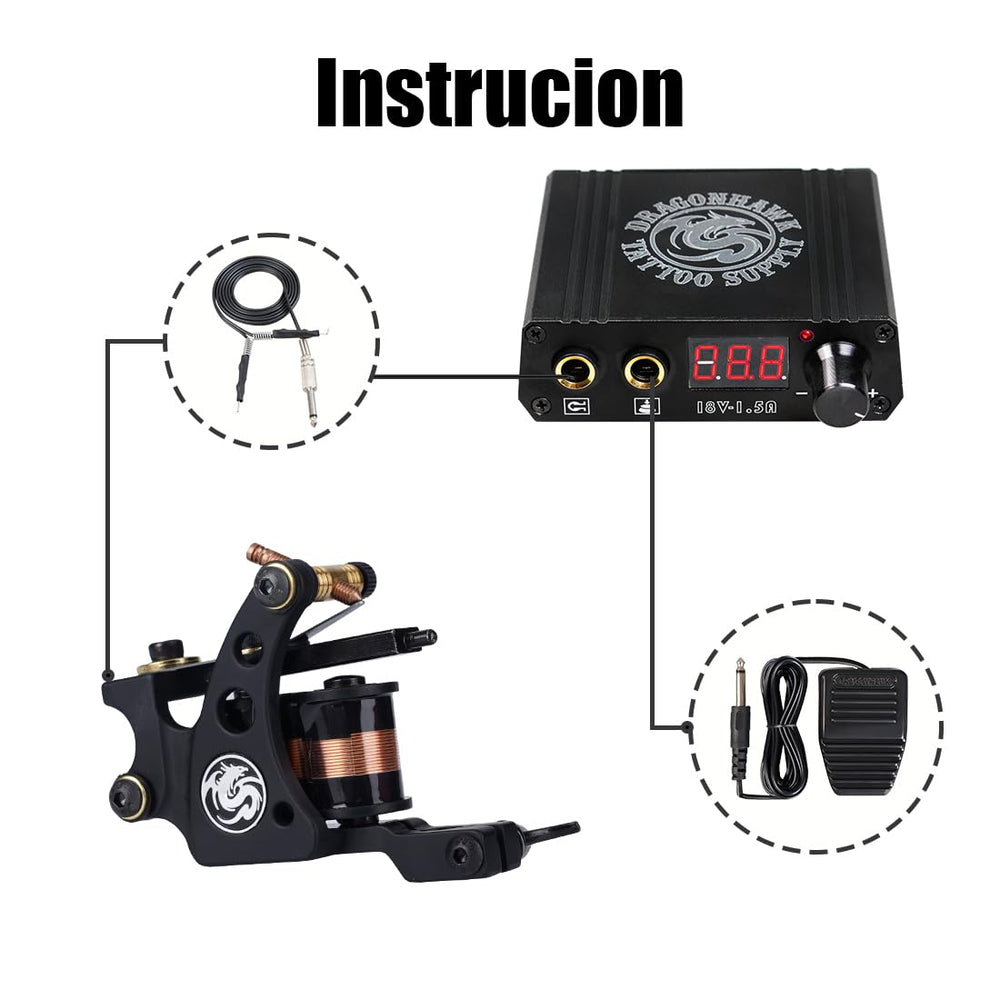 Alimentation DEL Dragonhawk, réglages rapides et puissance fiable.
