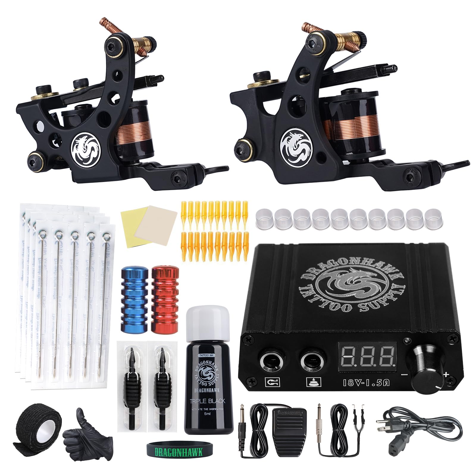 Dragonhawk kit traditionnel pro complet, vue d'ensemble idéale pour apprentissage guidé.