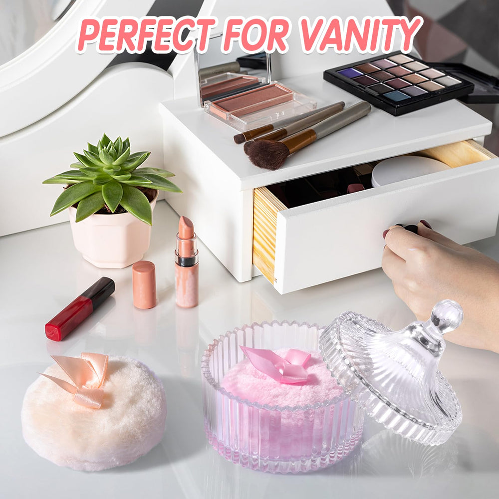Conteneur en verre Draupnir 5,3 x 3,9 cm – rangement élégant et pratique