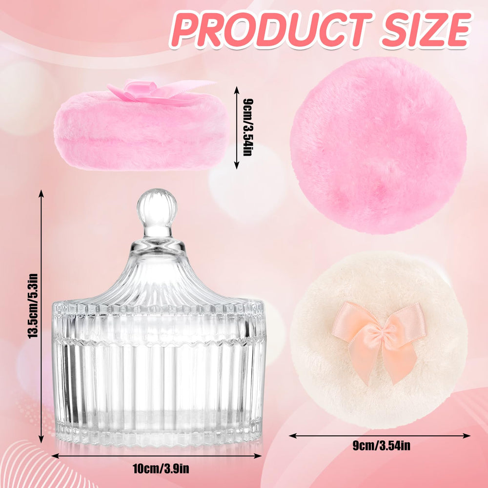 Puff Draupnir pour poudre visage – douceur précise