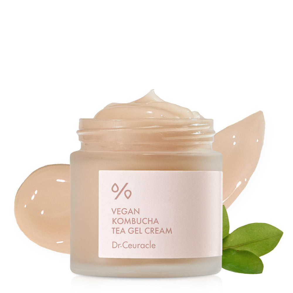 Dr.Ceuracle Gel Crème Kombucha — bouteille, hydratation durable.