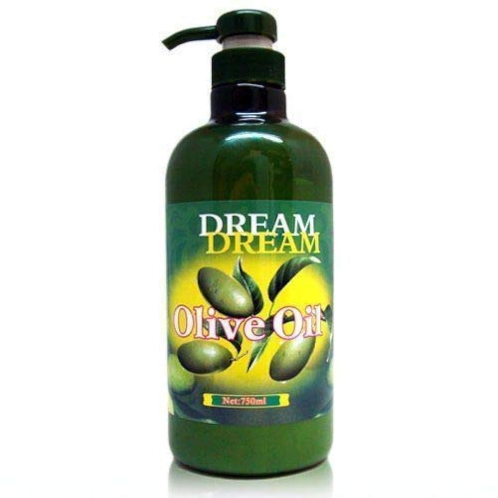 Dream Dream Lotion Olive – bouteille 750 ml prête pour les soins corporels