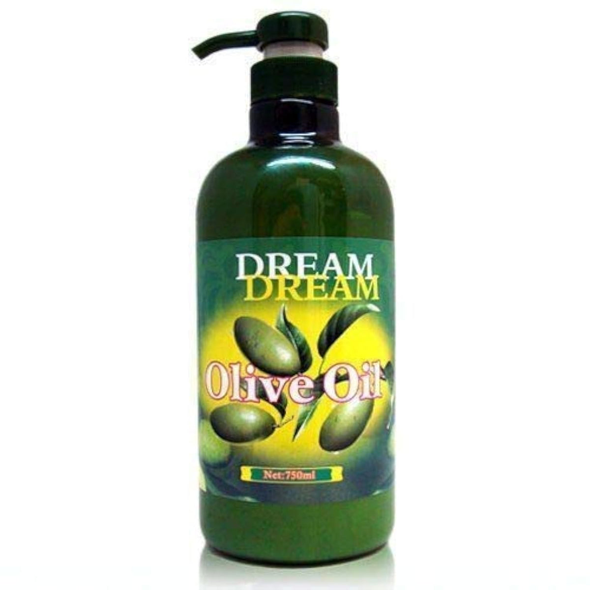 Dream Dream Lotion Olive – bouteille 750 ml prête pour les soins corporels