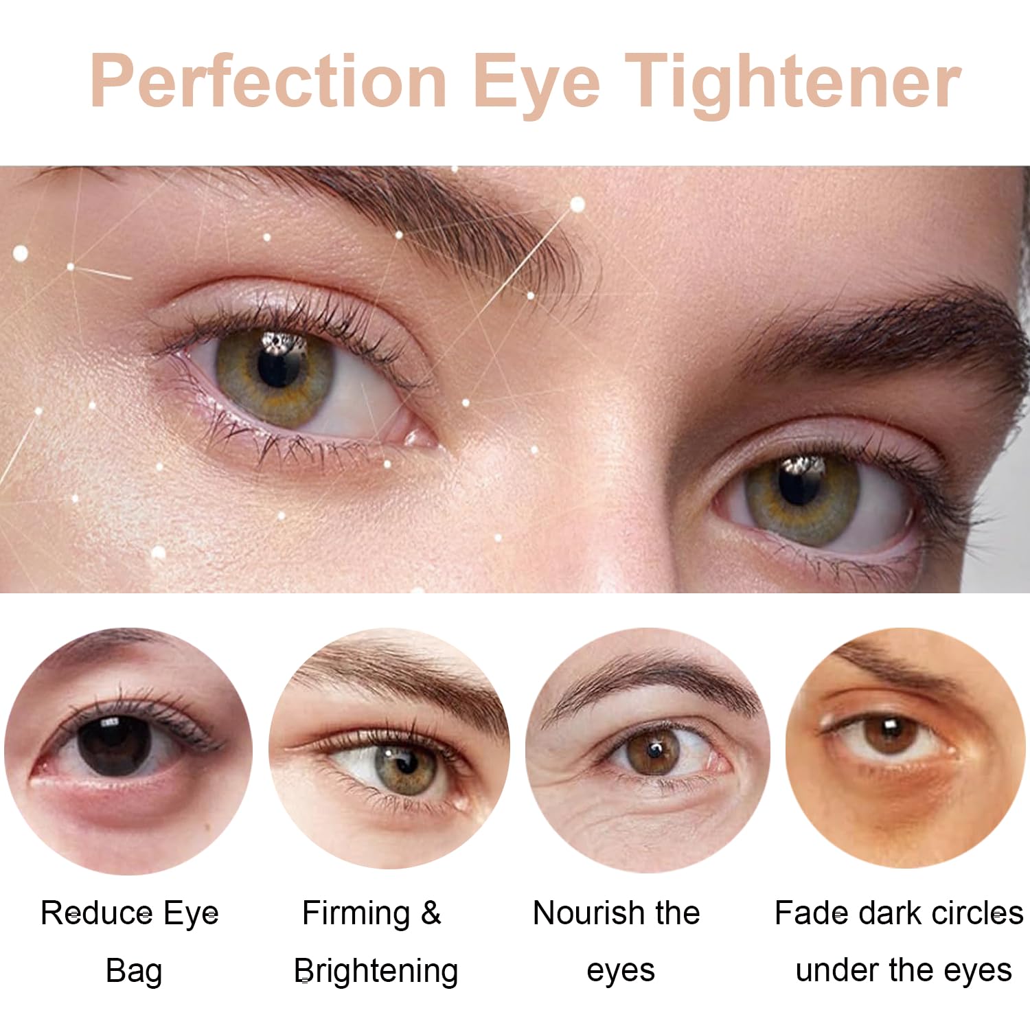 DreamCatching Perfection Eye Tightener — applicateur pinceau pour une application hygiénique.