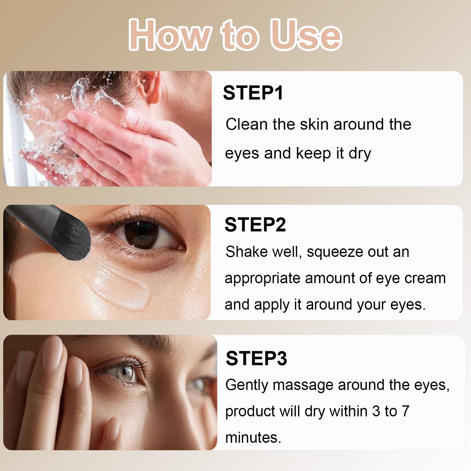 DreamCatching Perfection Eye Tightener — effet raffermissant instantané autour du regard.