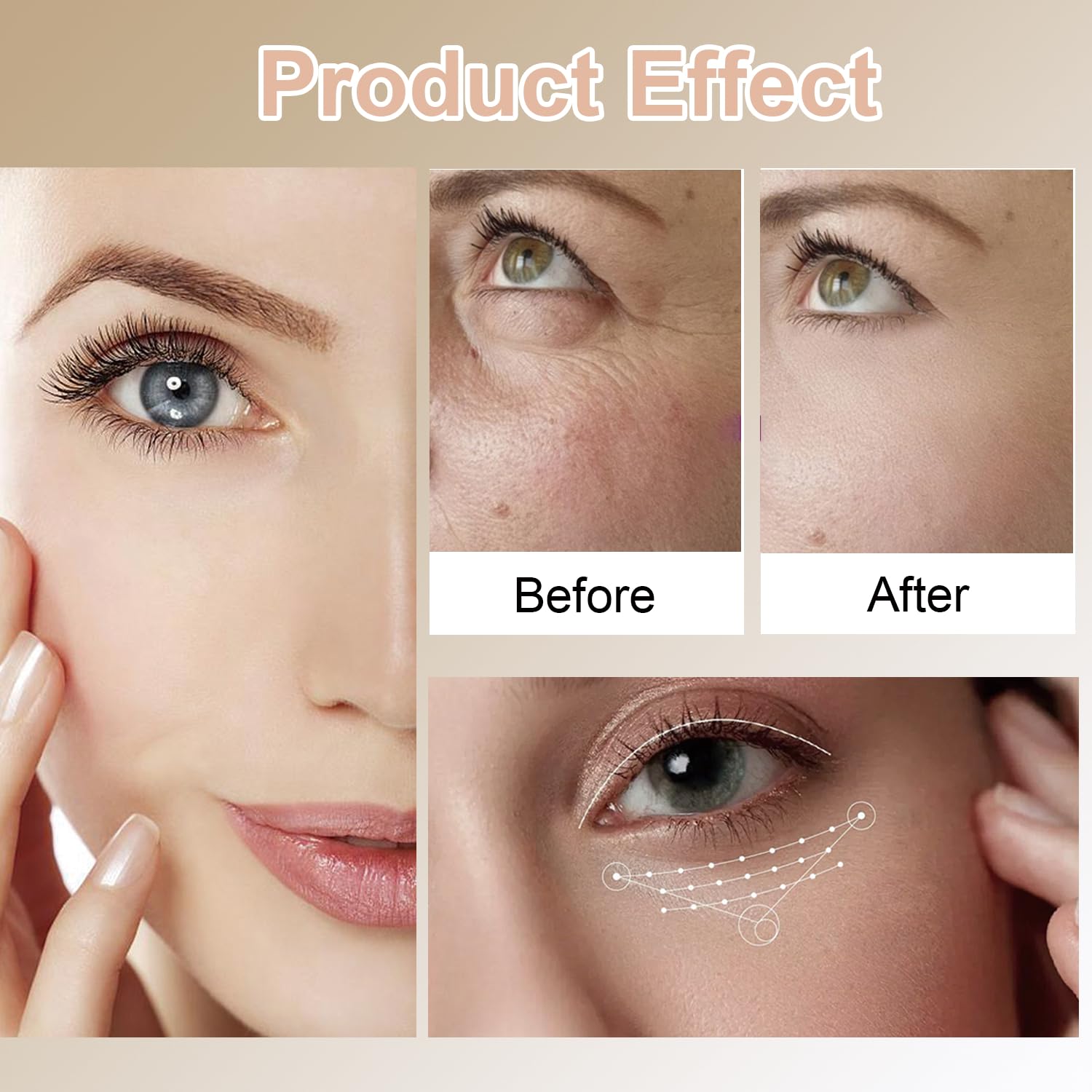 DreamCatching Perfection Eye Tightener — texture légère qui s'absorbe rapidement.