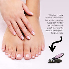 DreamCut prise-confort pour une prise en main sûre lors des coupe-ongles.
