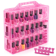 DreamGenius organisateur vernis 48 bouteilles, vue clair et pratique pour le rangement