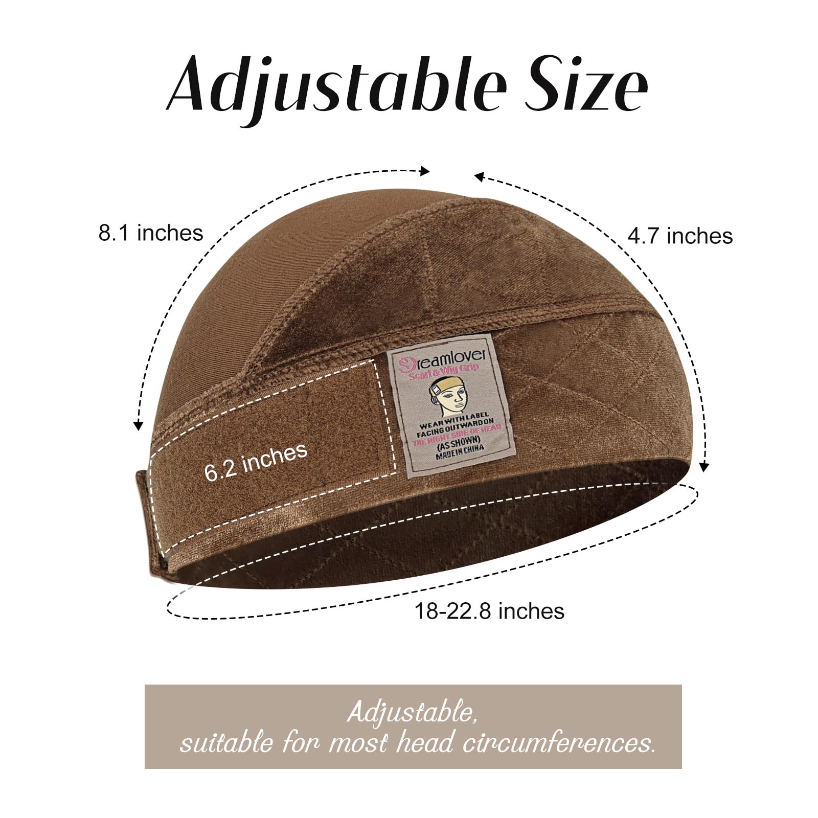 Dreamlover accessoire securite perruque renforce la stabilité du coiffage sans contrainte