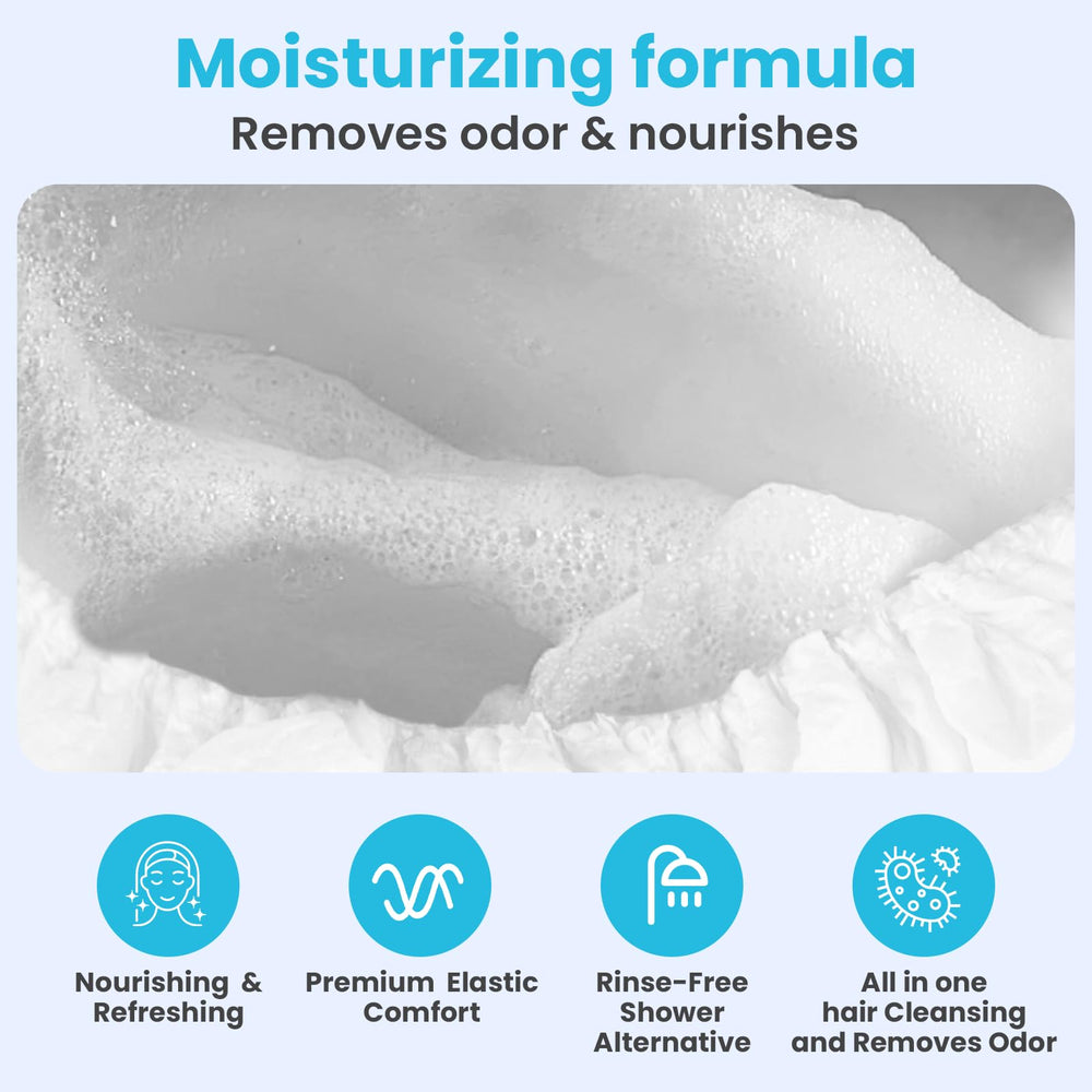 Drench! Medical cap-shampoing Sans alcool, soin doux pour cuir chevelu sensible.