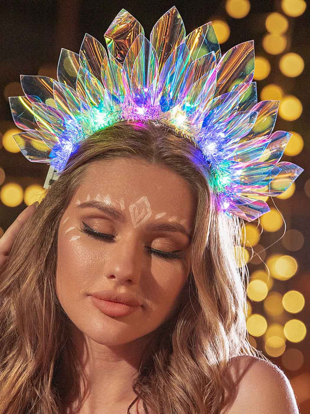 DRESBE accessoire lumineux pour fêtes et photos, look remarqué.