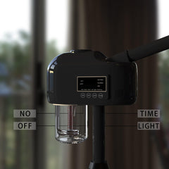 Dress Vous Steamer nano ionique pénètre les couches cutanées pour hydratation.