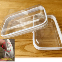 Dressica coffret transparent zippé, rangement rapide pour accessoires et cosmétiques.