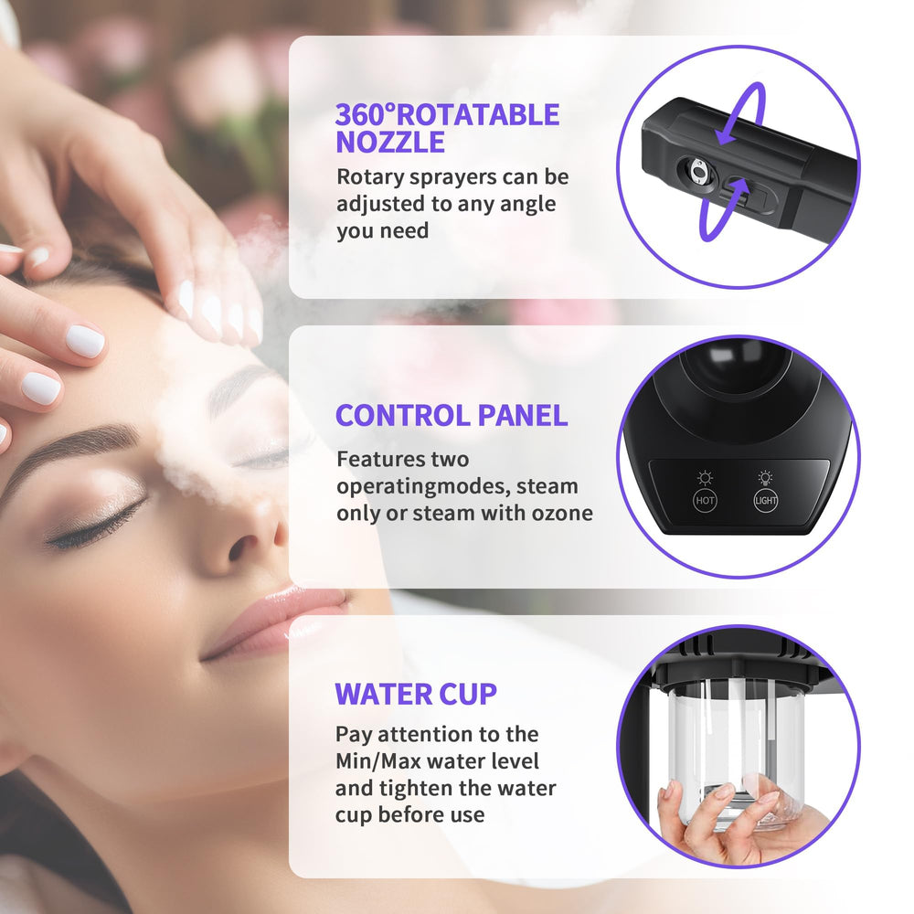 Dress Vous vaporisateur-visage réservoir-eau-600ml, session prolongée.
