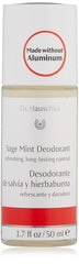 Dr. Hauschka déodorant sauge menthe – bouteille roll-on, parfum frais et durable.