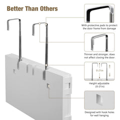 Miroir Dripex 360 degrés montrant chaque angle pour un look complet.
