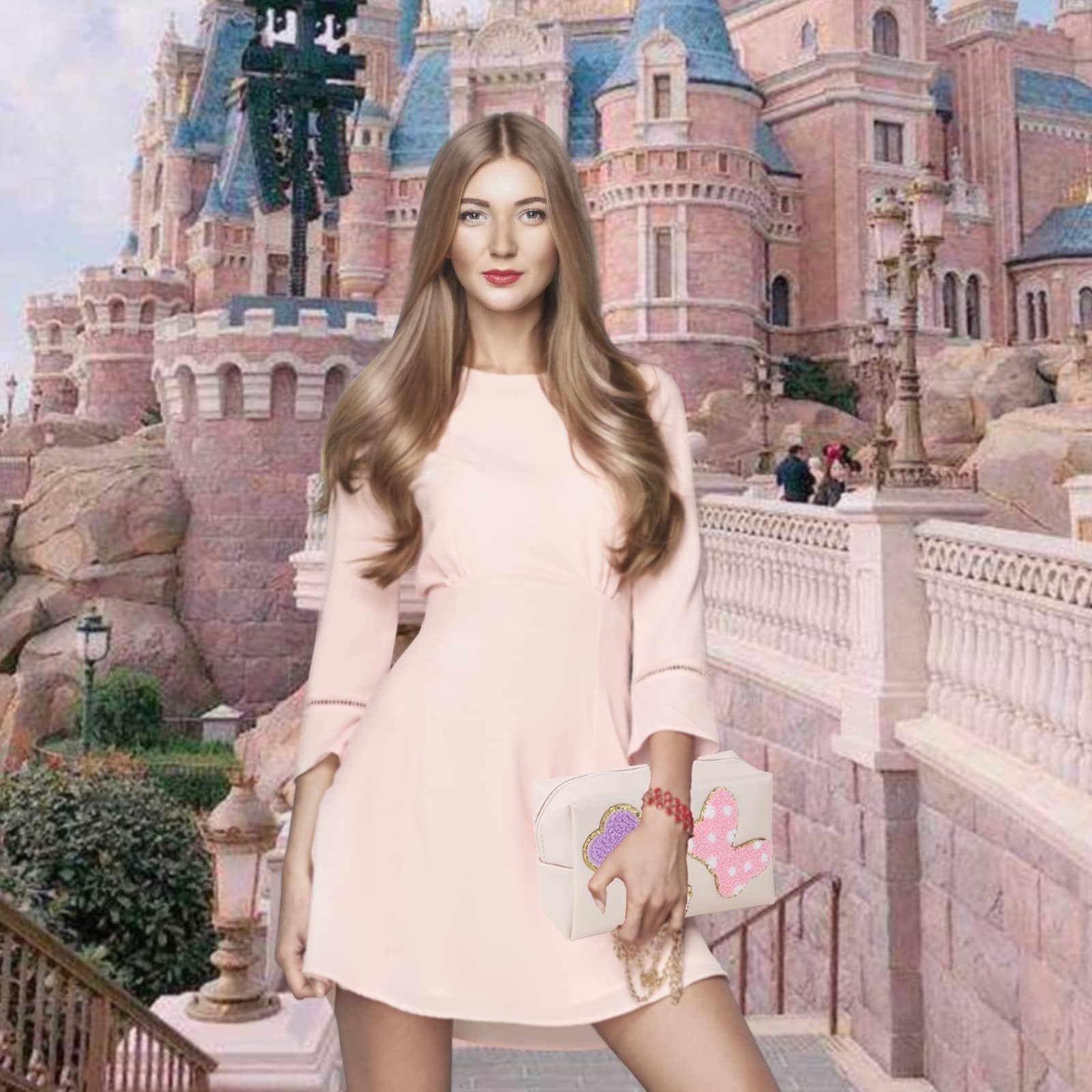 Dripykiaa Preppy Patch, cadeau idéal pour femmes et adolescentes fans de l univers Disney.
