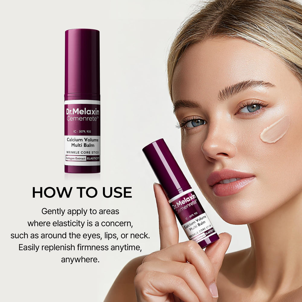 Dr.Melaxin Cemenrete Stick: mécanisme à clic évitant le surplus de produit