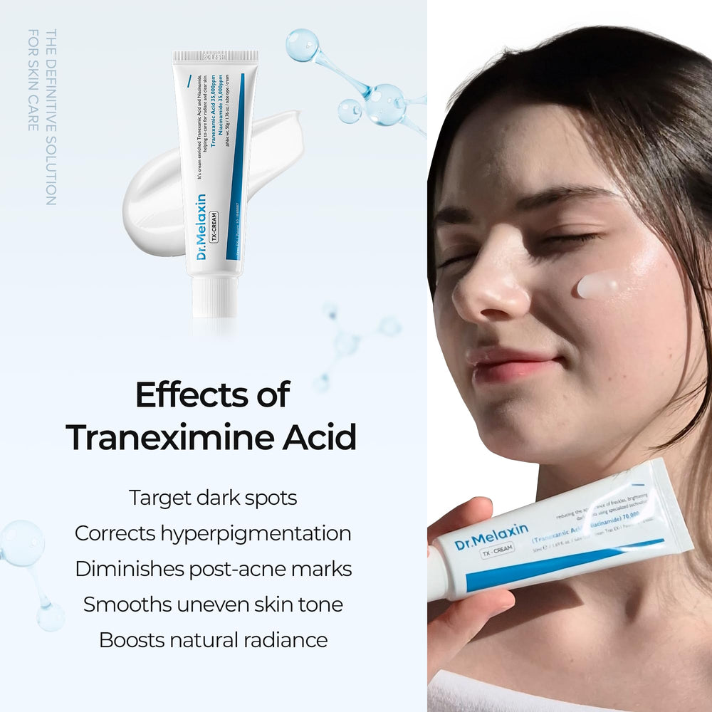 Crème Dr.Melaxin TX contient du collagène pour l’élasticité cutanée