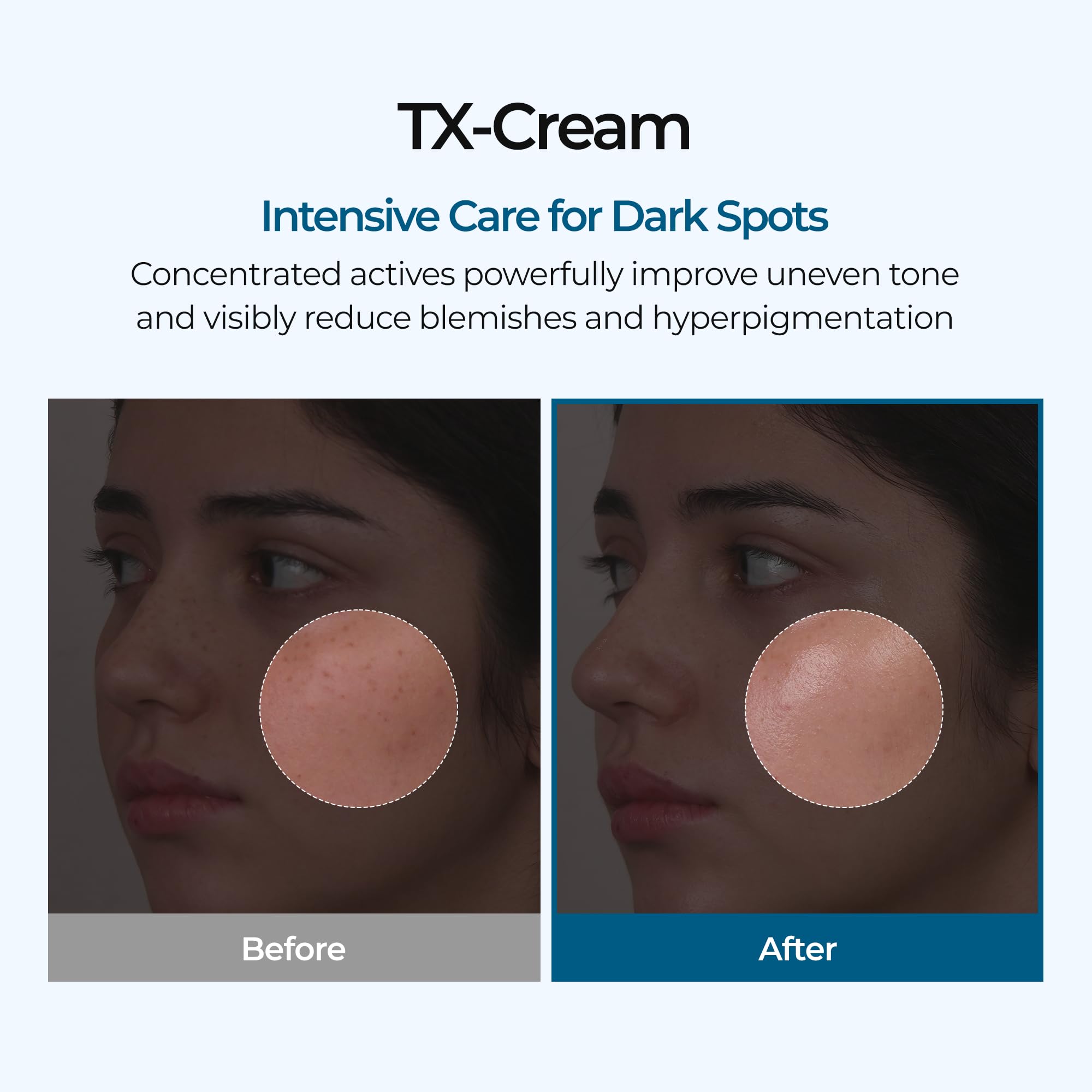 Texture onctueuse de Dr.Melaxin TX prête à l’application douce