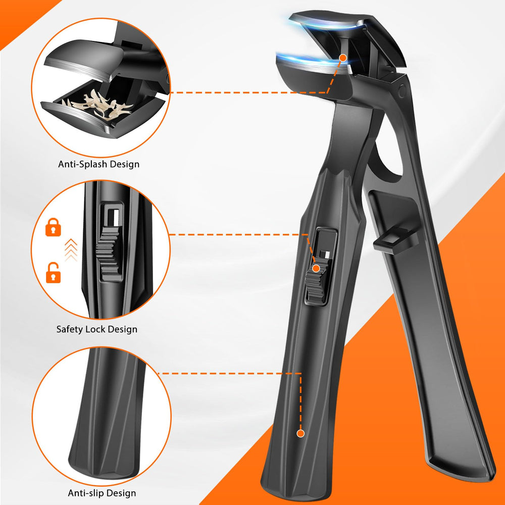 DRMODE ciseaux-ongles epais poignee-longue: prise en main confortable et efficace.