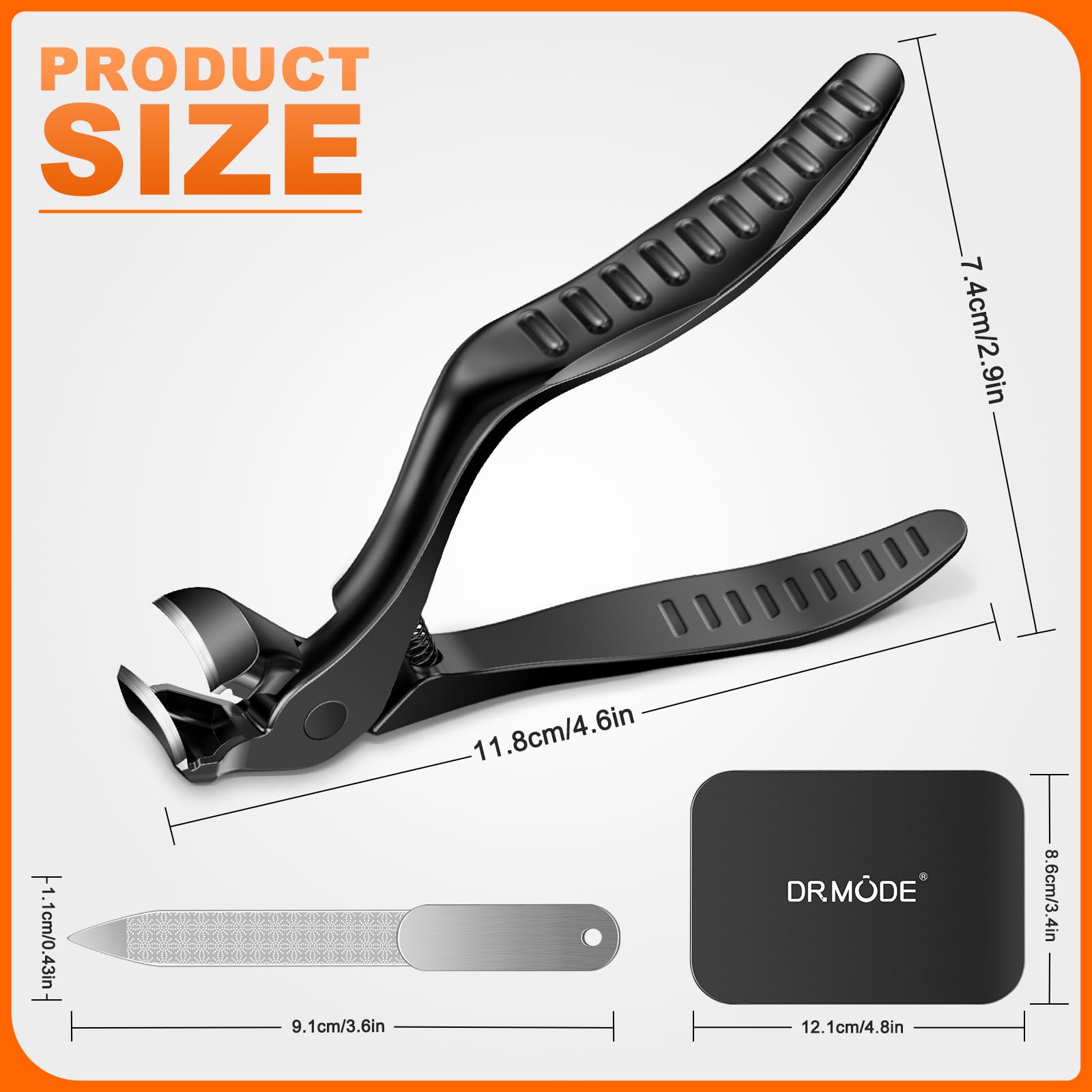DRMODE ciseaux-ongles utilisation-confort, pratique pour seniors