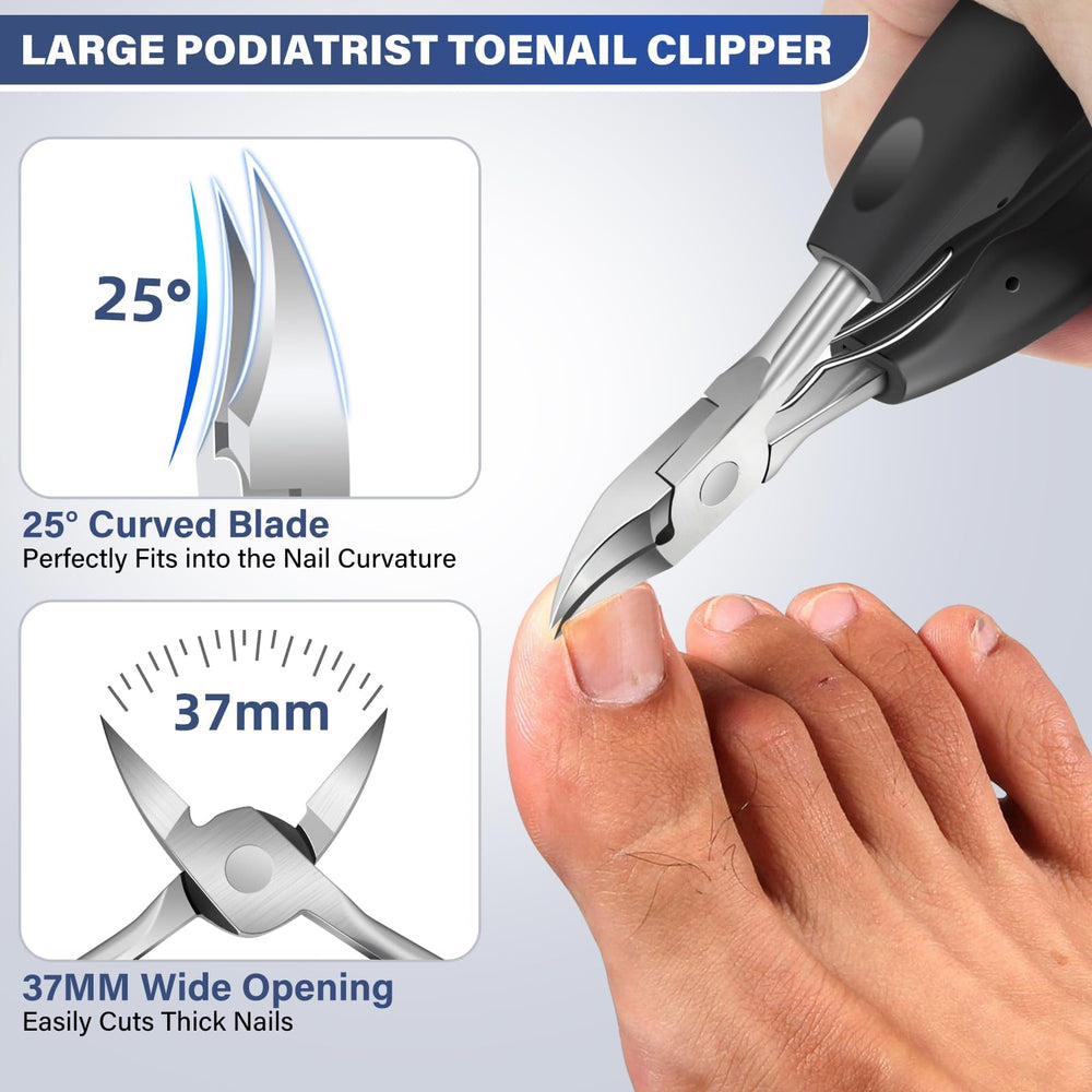 DRMODE coupe-ongles avec tête inclinée pour précision lors de la coupe.