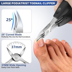 DRMODE coupe-ongles avec tête inclinée pour précision lors de la coupe.