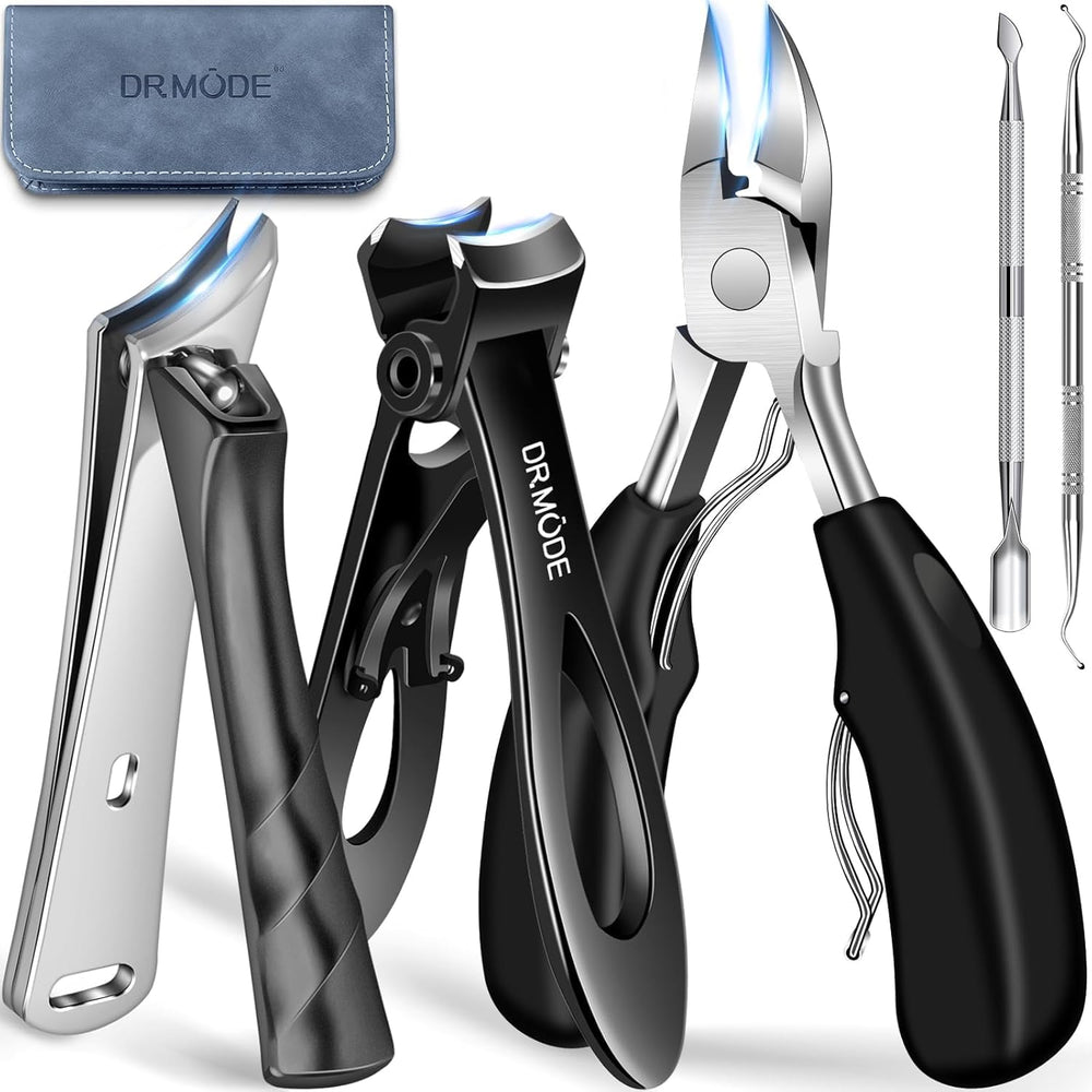 DRMODE coupe-ongles epais avec poignee longue pour une prise en main sure