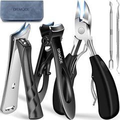 DRMODE coupe-ongles epais avec poignee longue pour une prise en main sure