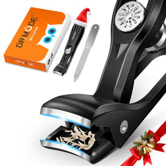 DRMODE coupe-ongles pour homme, tête inclinée pour une coupe précise sans effort.