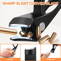 DRMODE Coupe-Ongles Poignee Ergonomique, prise stable et reduisant la fatigue