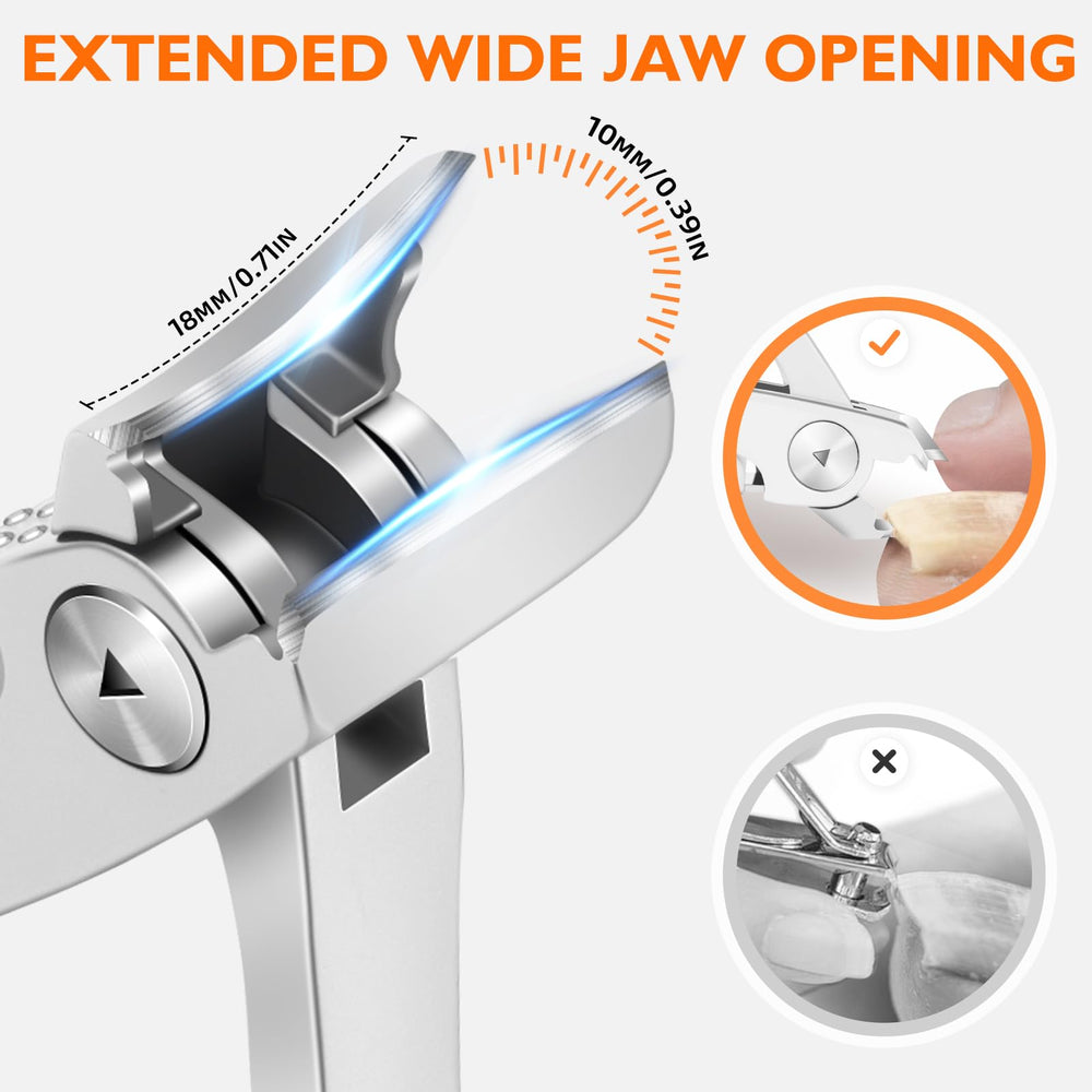 DRMODE Coupe-ongles verrou de sécurité assure un rangement sûr.