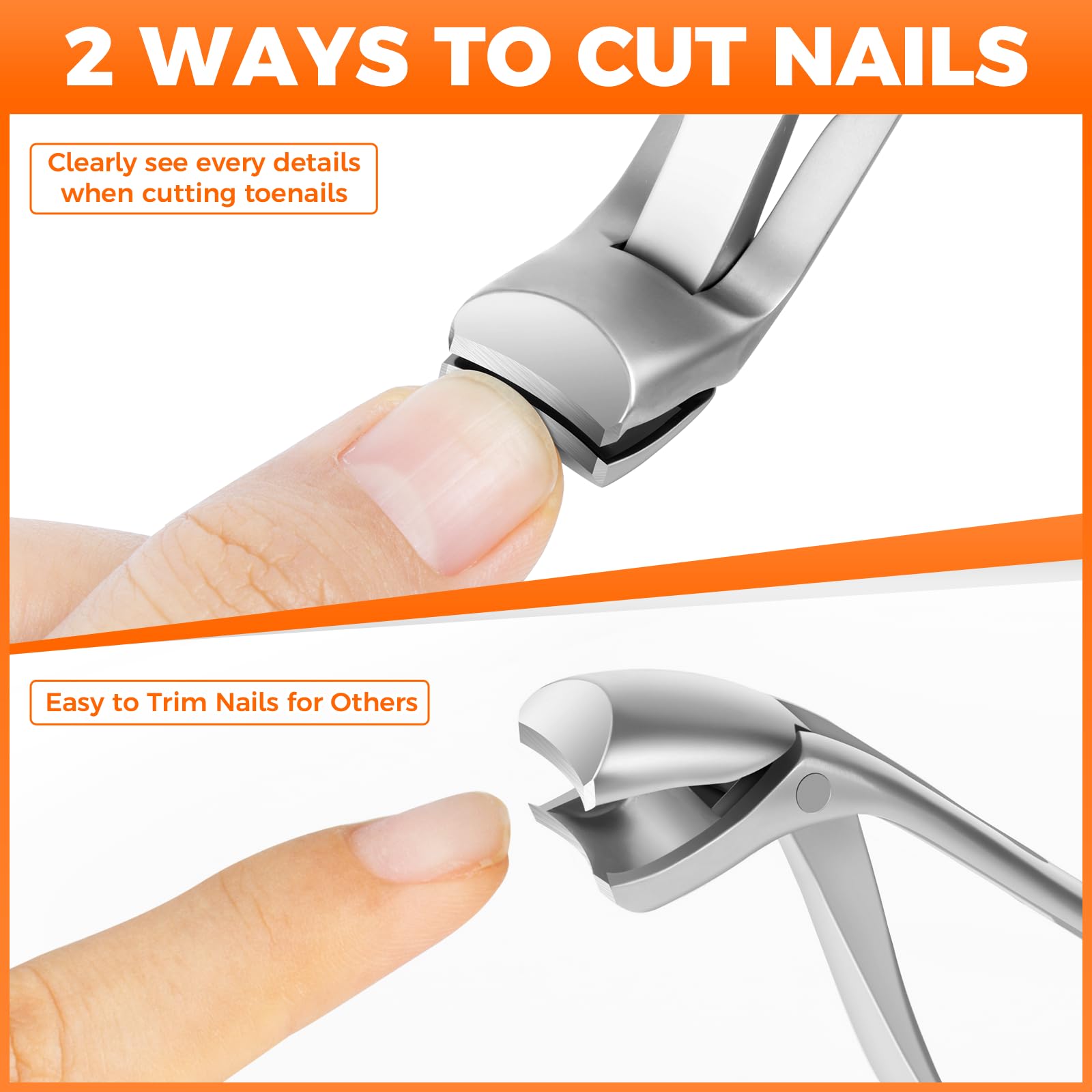 DRMODE lame-affilee, coupe nette des ongles