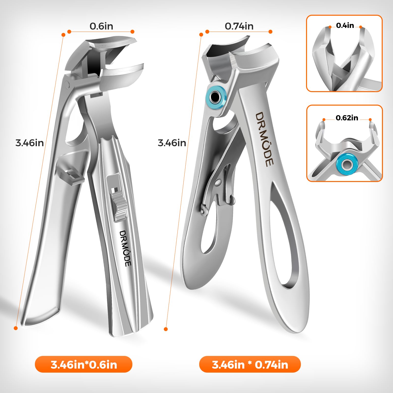 DRMODE lime-a-ongles-inclus, affinement rapide des bords