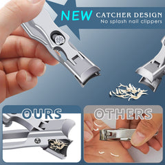 DRMODE coupe-ongles grande ouverture pour ongles épais, usage quotidien